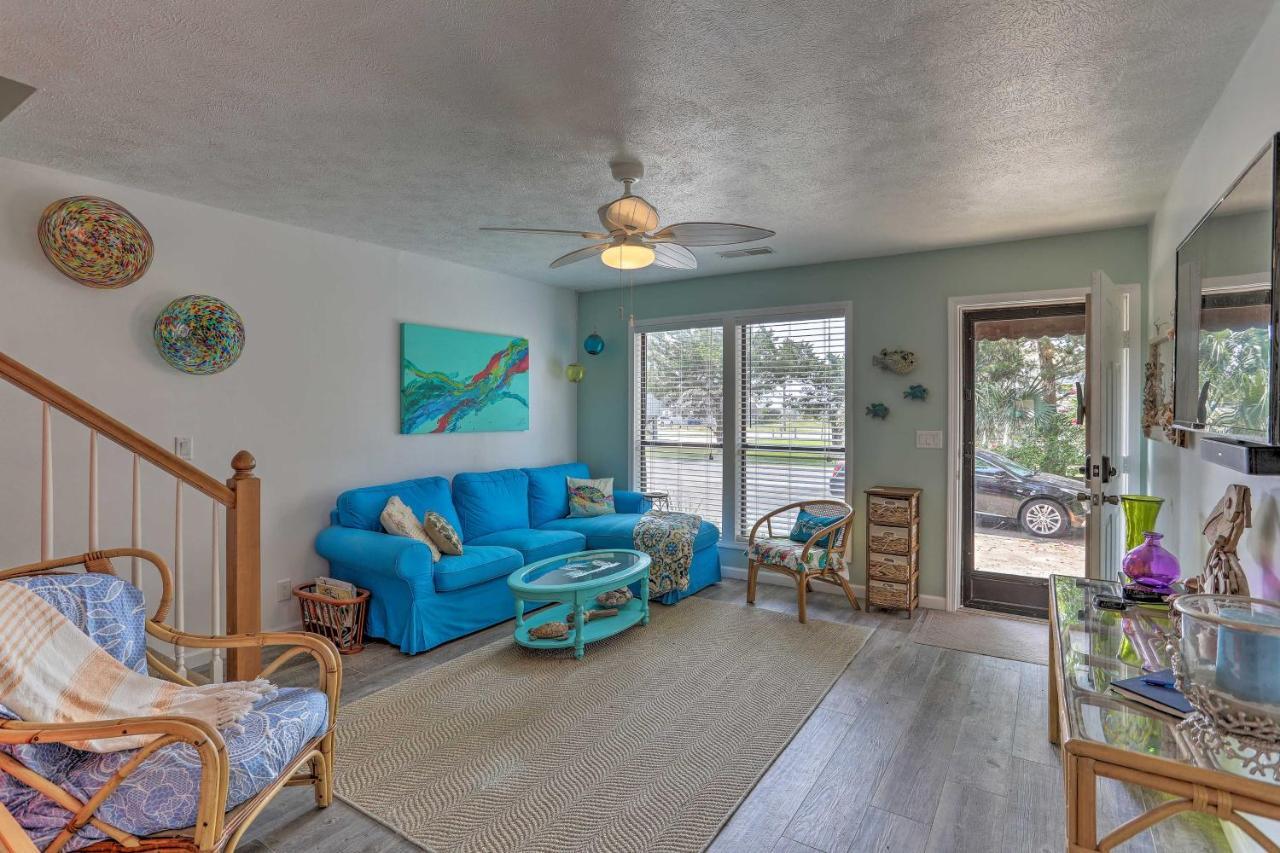 North Myrtle Beach Townhome, 1 Block To Ocean! Esterno foto