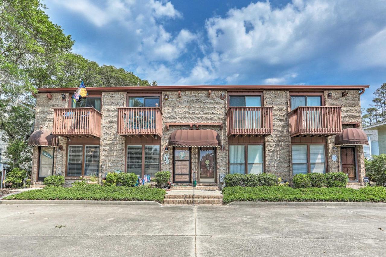 North Myrtle Beach Townhome, 1 Block To Ocean! Esterno foto