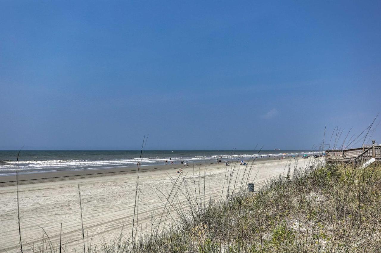 North Myrtle Beach Townhome, 1 Block To Ocean! Esterno foto