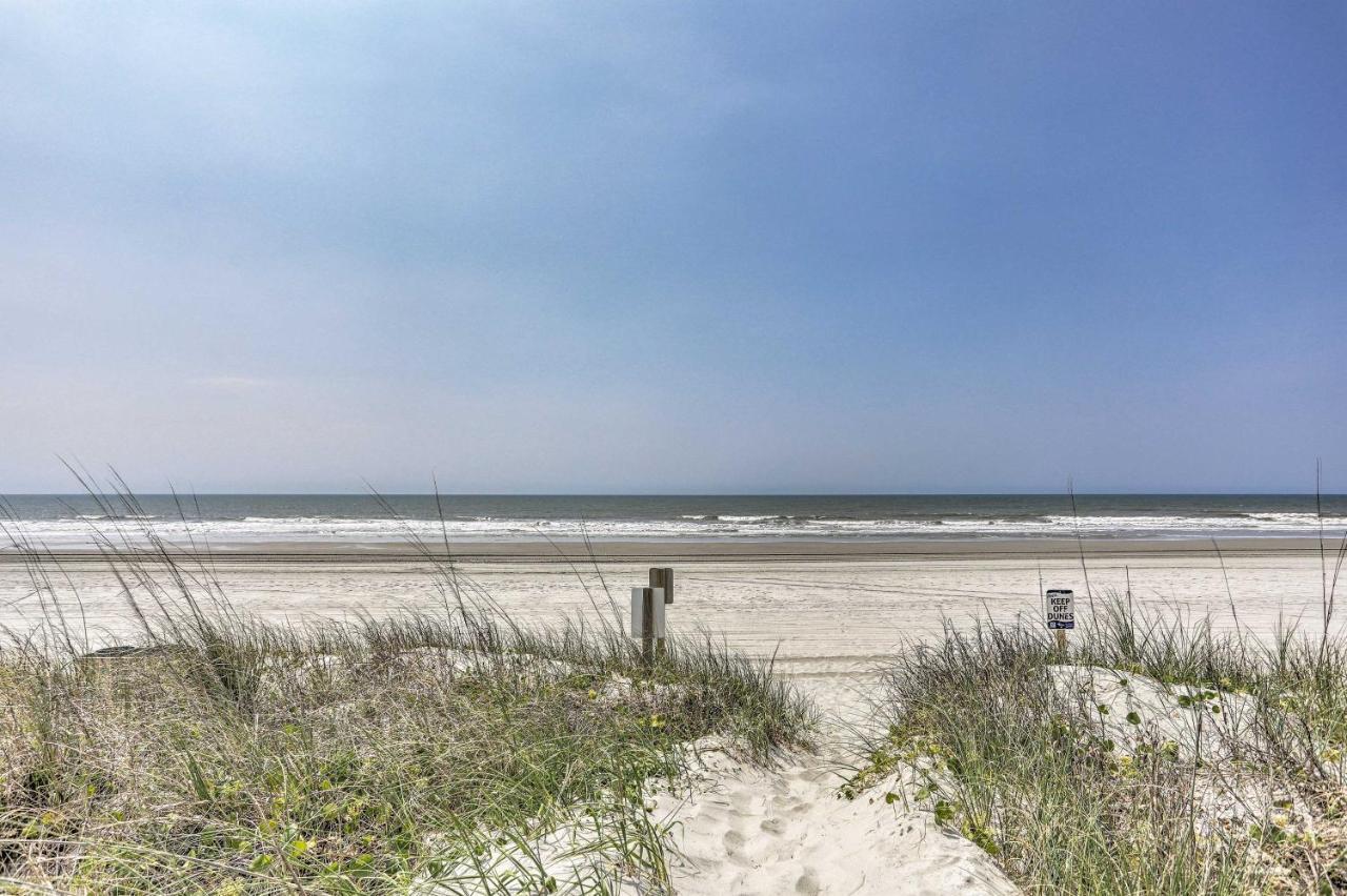 North Myrtle Beach Townhome, 1 Block To Ocean! Esterno foto